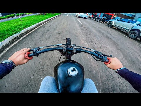 A MALDIÇÃO DA MOTO DA HERDEIRA CONTINUA!! *primeiro role com a moto na herdeira na rua*