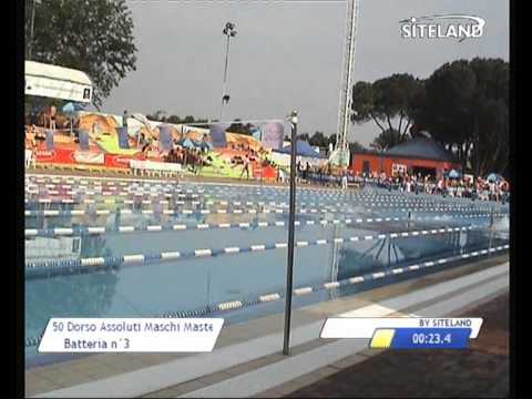 Serie 3 dei 50 Dorso  Assoluti Maschi Master - 11 Memorial Andrea Bettiol