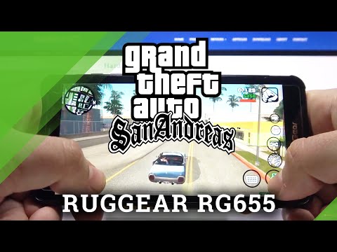 GTA: San Andreas on RUGGEAR RG655 – Gameplay