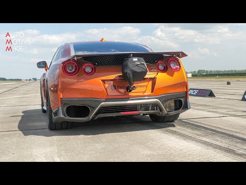 2000HP Nissan GT-R R35 TTE The Turbo Engineers 0-329 KM/H ACCELERATION!