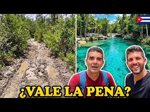 ¿VALE LA PENA el sacrificio de llegar a este RÍO en Guane Cuba? 😱 🌊🇨🇺