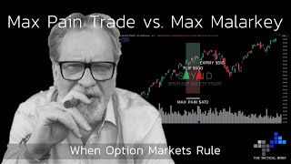 Max Pain Trade vs. Max Malarkey - ENGLISH