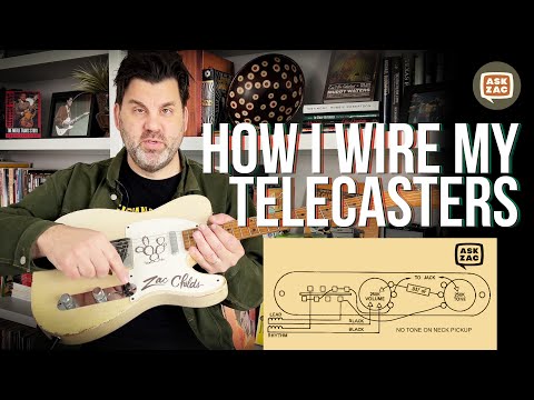 Wiring the Tone Pot only to the Telecaster Bridge Pickup - Ask Zac 157