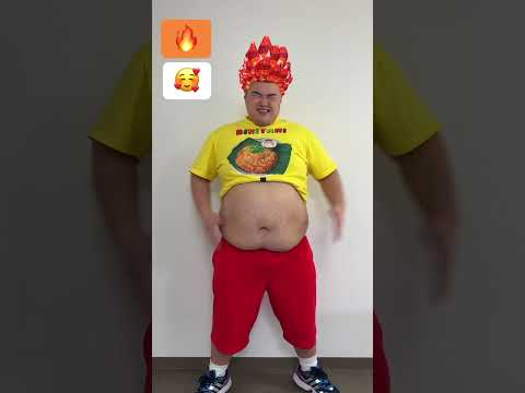 【TikTok100万再生】120Kgデブのぽこんなリアクション