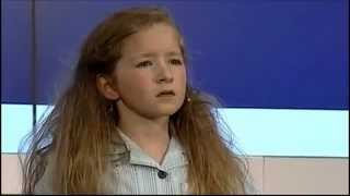 Matilda girl (Hayley) singing Quiet