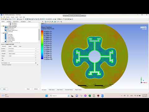 PCM LIQUID FRACTION CONTOUR EXTRACTION
