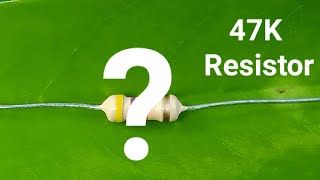 47K Resistor Color Code