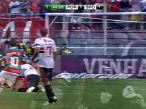 Portuguesa 2 X 3 São Paulo - 08/11/2008 - GOLS
