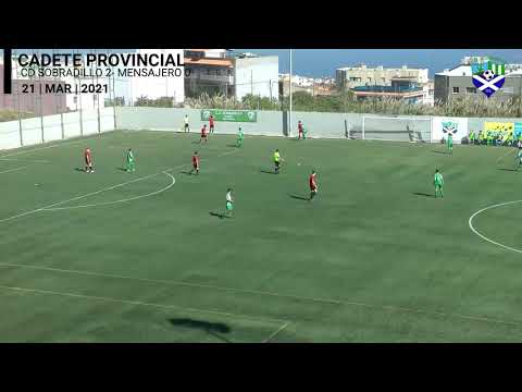 Fútbol Cadete Provincial.  CD Sobradillo - CD Mensajero