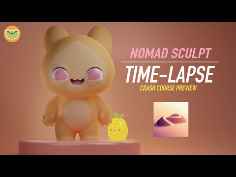 Nomad Sculpt Time-Lapse: Crash Course Tutorial Preview!