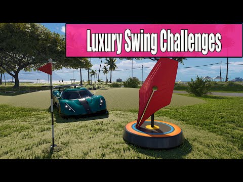 The Crew Motorfest Luxury Swing Challenges - Find All the Luxury Collectibles