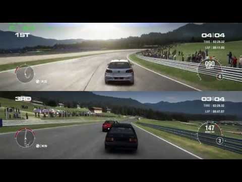 GRID2 Multiplayer Split Screen Part I