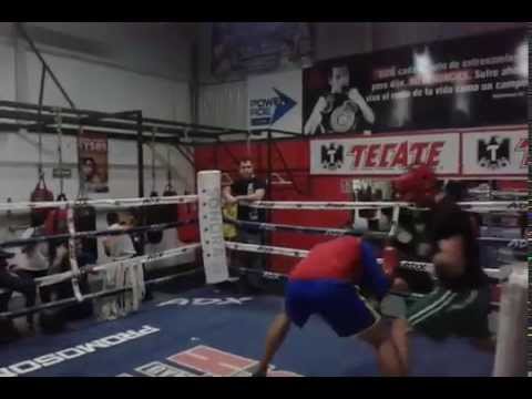 Sparring HTM Boxing Gym /Alfonso López vs Diego López