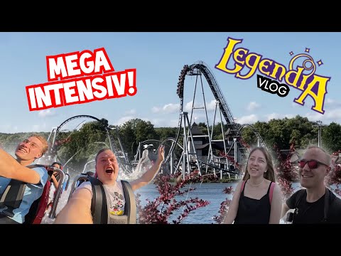 A DAMN INTENSE roller coaster at the OLDEST amusement park in Poland! Legendia | Vlog #256
