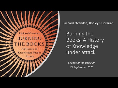Richard Ovenden OBE: Burning the Books