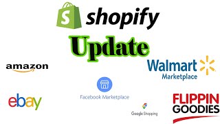 Using Shopify to Control My Inventory that I list on Walmart, Amazon, Ebay, Facebook and others.