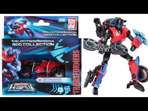 Transformers Legacy Velocitron Road Rocket Short