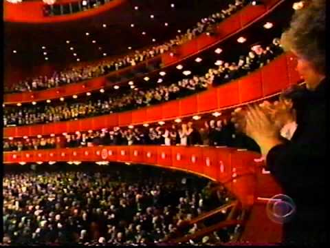 Kennedy Center Honors - tribute to Andre Previn, presentation by Mia Farrow