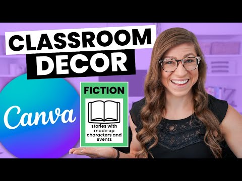 How to Create Classroom Decor Using Canva | Tutorial for Teachers