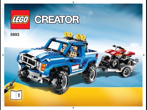 LEGO Creator Offroad Power 5893 Instructions DIY Book 1