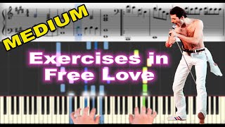 Freddie Mercury - Exercises in Free Love | Sheet Music &amp; Synthesia Piano Tutorial