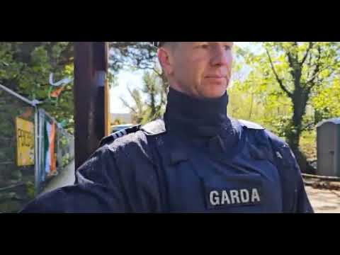 ARREST MADE AS IRISH FAR-RIGHT LOWER THE TONE OF THE TRANQUIL NEWTOWNMOUNTKENNEDY WICKLOW IRELAND