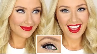 Christmas Inspired Makeup Tutorial!