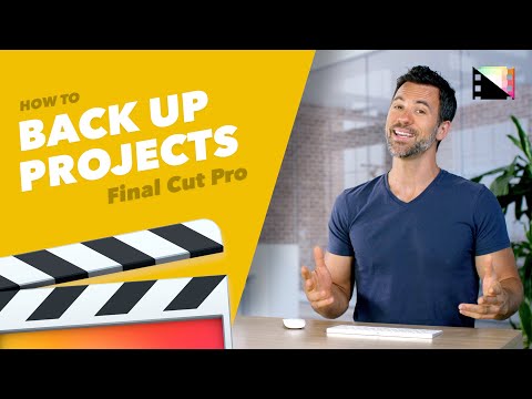 Secure Your Work! How to Back Up Your Projects in Final Cut Pro X