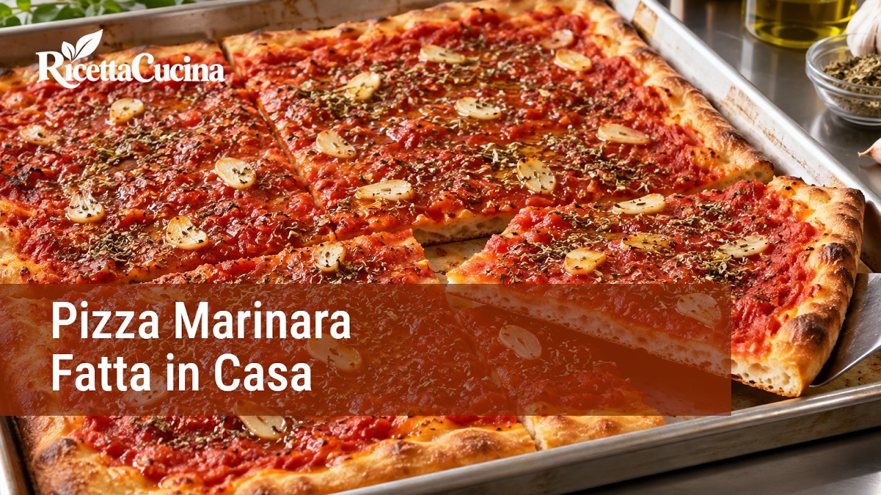 Anteprima video di Pizza Marinara Fatta in Casa