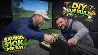 DIY Golf Simulator Build EP4 | Save £40,000 Building an Indoor Golf Business