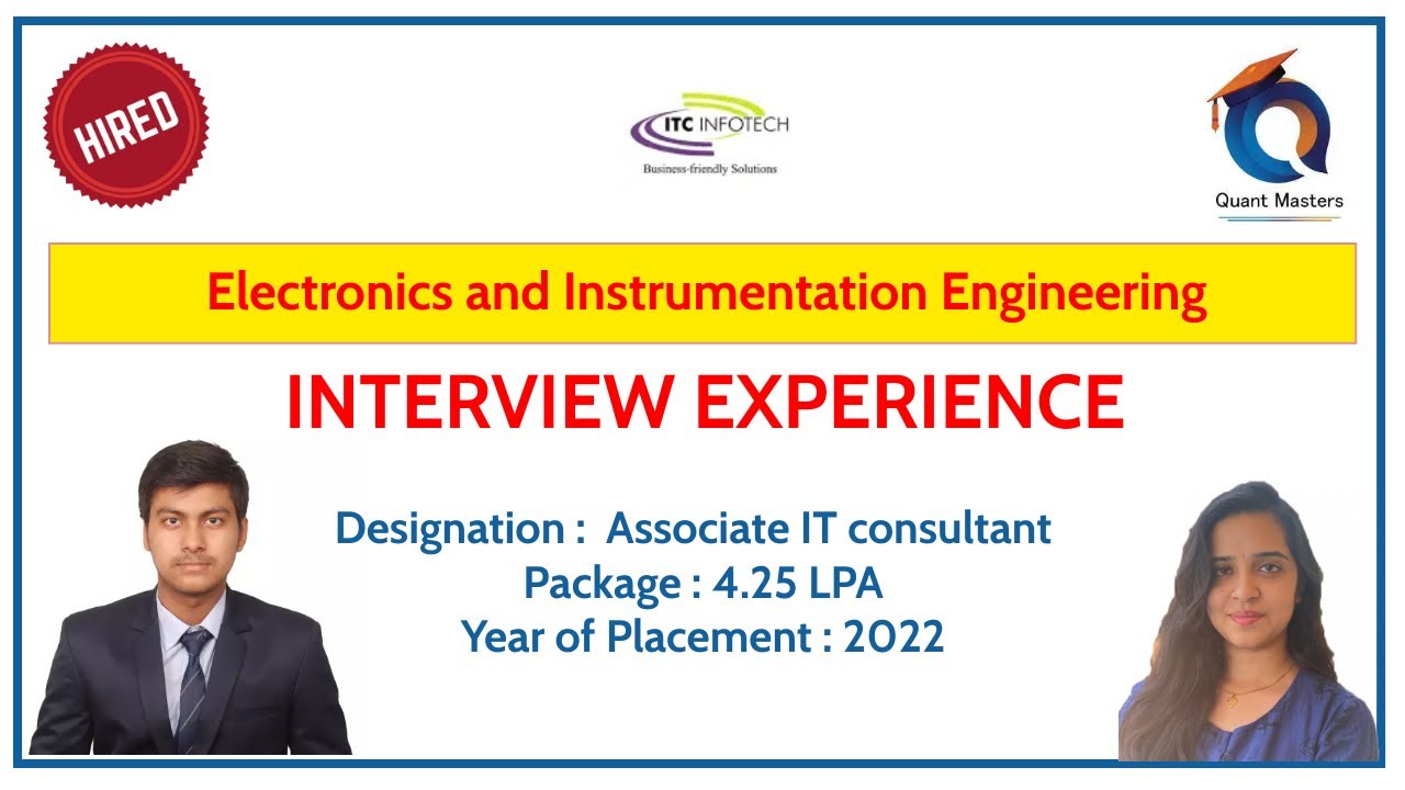 ITC Infotech Interview Experience 2022 | Designation: Associate IT Consultant