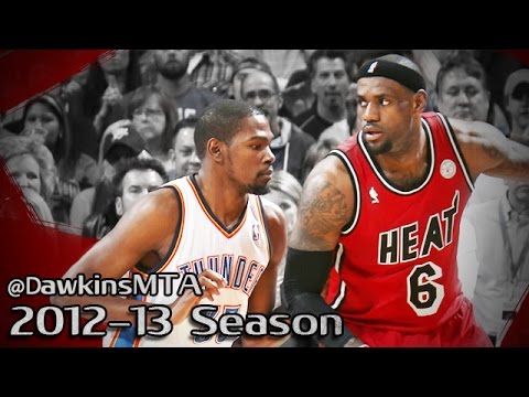LeBron James vs Kevin Durant Full Highlights 2013.02.14 - MVPs Duel, 79 Pts Combined!