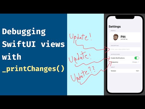 Tip: A better debugging in SwiftUI with _printChanges()