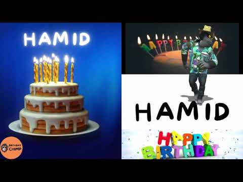 HAMID Happy Birthday Song and Dance - It's Your Birthday - Happy Birthday to You HAMID