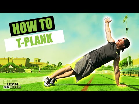How To Do A T-PLANK | Exercise Demonstration Video and Guide