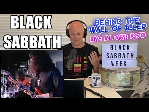 Drum Teacher Reacts: BILL WARD | Black Sabbath - "Behind the Wall of Sleep" - Live in Paris 1970