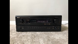 Video thumbnail for How to Factory Reset Denon AVR-3802 7.1 Home Theater Surround Receiver by Audio Electronics