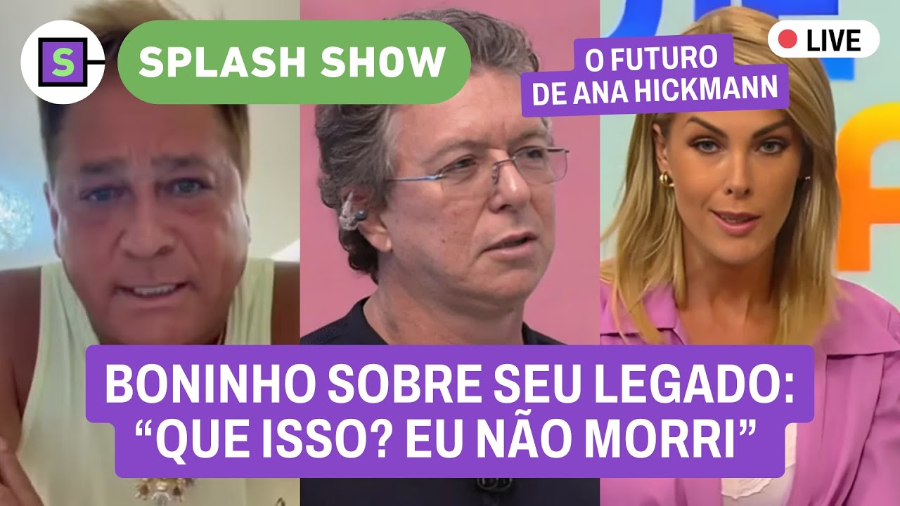 🔴 Boninho debocha e fala motivo da saída da Globo! Ana Hickmann fora da Record? e + AO VIVO