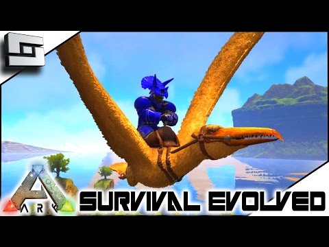ARK: Survival Evolved - TAMING A PELAGORNIS! S4E43 ( The Center Map Gameplay )