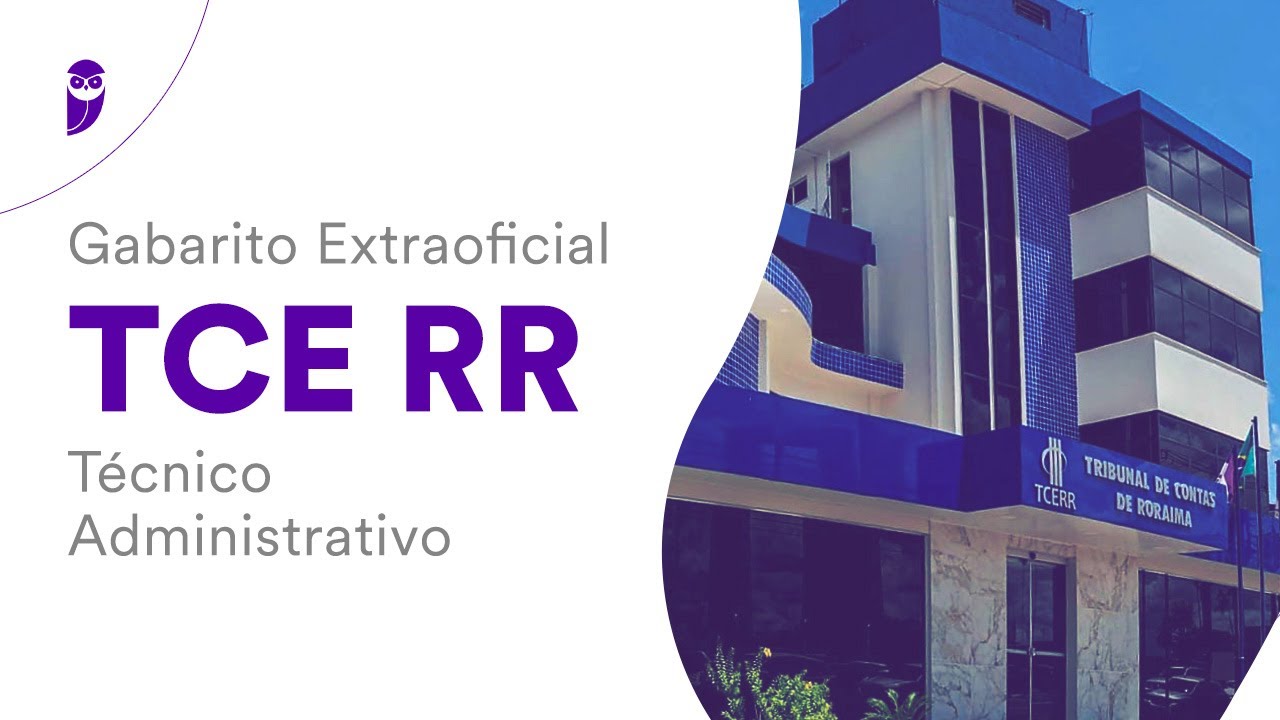 Gabarito Extraoficial TCE RR - Técnico Administrativo