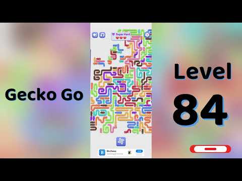 Gecko Go Level 84 Walkthrough 🦎 | Puzzle Escape Game | Safe Path Strategy & Solutions
