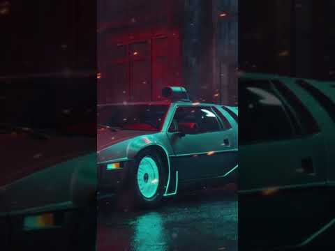 Neon City Lights| Blade Runner Vibes in 60 Seconds #shorts