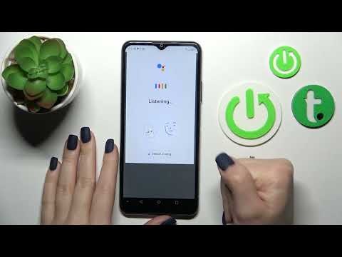 How to Link or Unlink The Google Assistant From / To Power Button on ZTE Blade A71