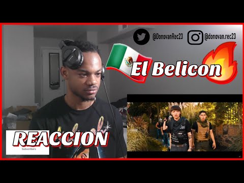 (REACCION) El Belicon - Peso Pluma & Raúl Vega (Video Oficial) Donovan Reacciona