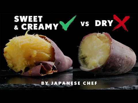 STOP Ruining Sweet Potatoes ❌ Do THIS to Unlock Maximum Sweetness & Flavor! ✅ | Japanese Chef