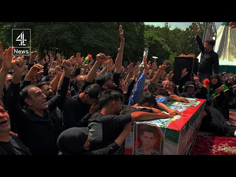 Iran: Hundreds of thousands take to streets for state funeral