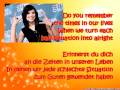 Jennifer Braun - I Care For You (Lyrics + german ...