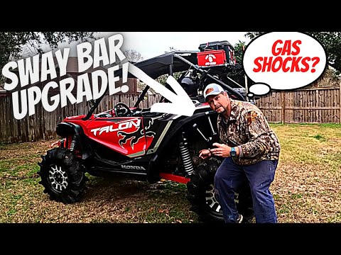 Honda Talon SWAY BAR UPGRADE GAS SHOCKS?