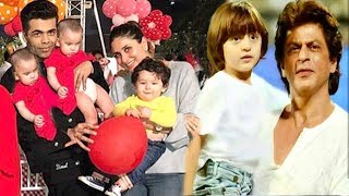 Karan Johar's Kids 1st Birthday Party 2018 Full Video: SRK-Abram,Kareena-Taimur,Aishwarya-Aaradhya