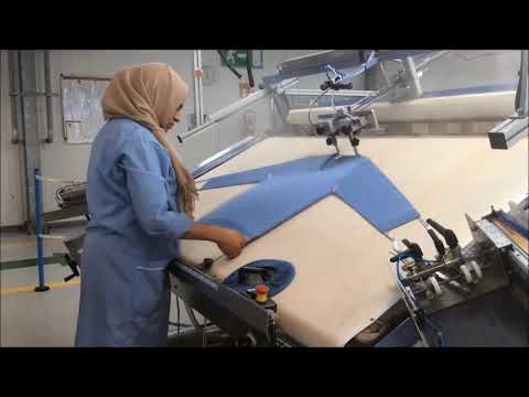 Mentasti macchina da stiro automatica per lavanderie e ospedali